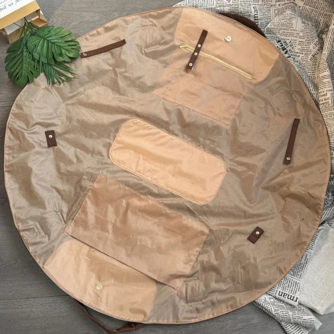 LUNOVA – Dönüşebilen Tote Çanta & Yuvarlak Mat