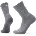 Everyday Solid Rib Crew Socks